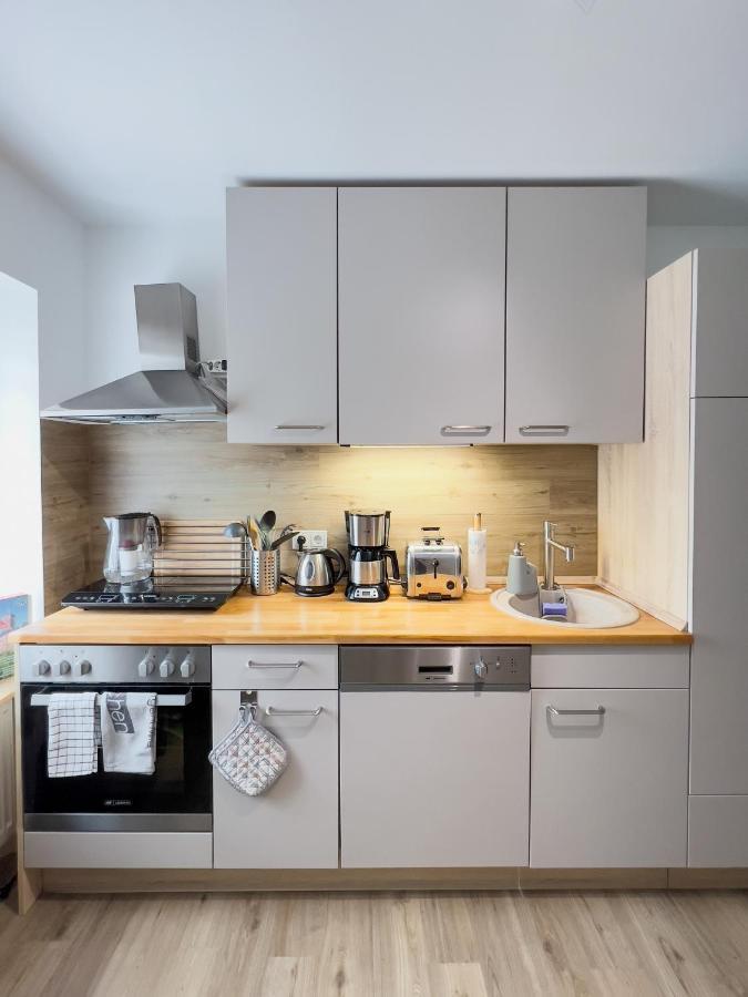 Schoene Helle & Gemuetliche Wohnung In Altstadtnaehe إرفورت الغرفة الصورة